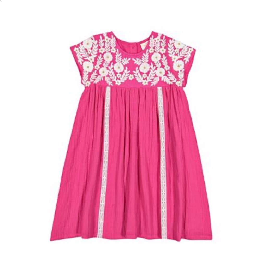 Masala baby little girls dress in pink